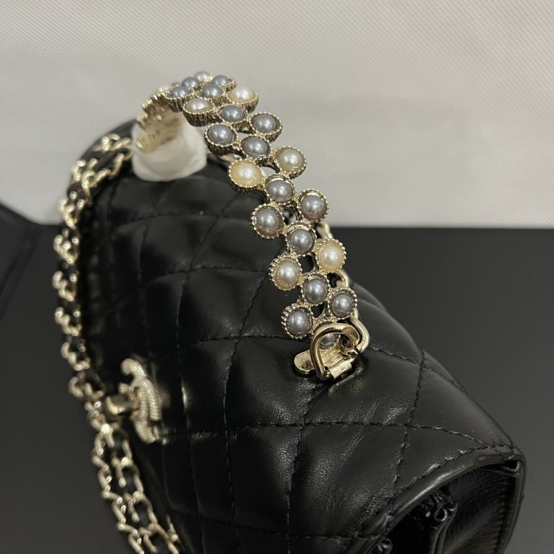 Ch**el top handle bags